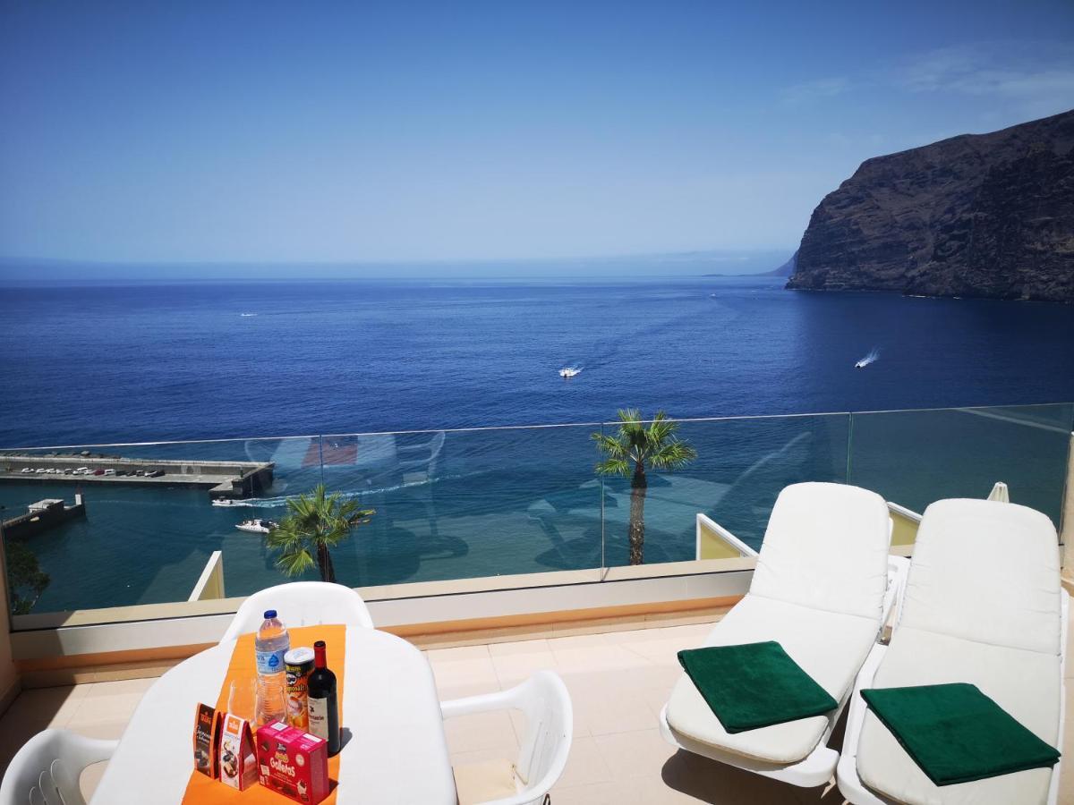 Magical Apt. With Sea View & Cliff Acantilado de los Gigantes Exteriör bild