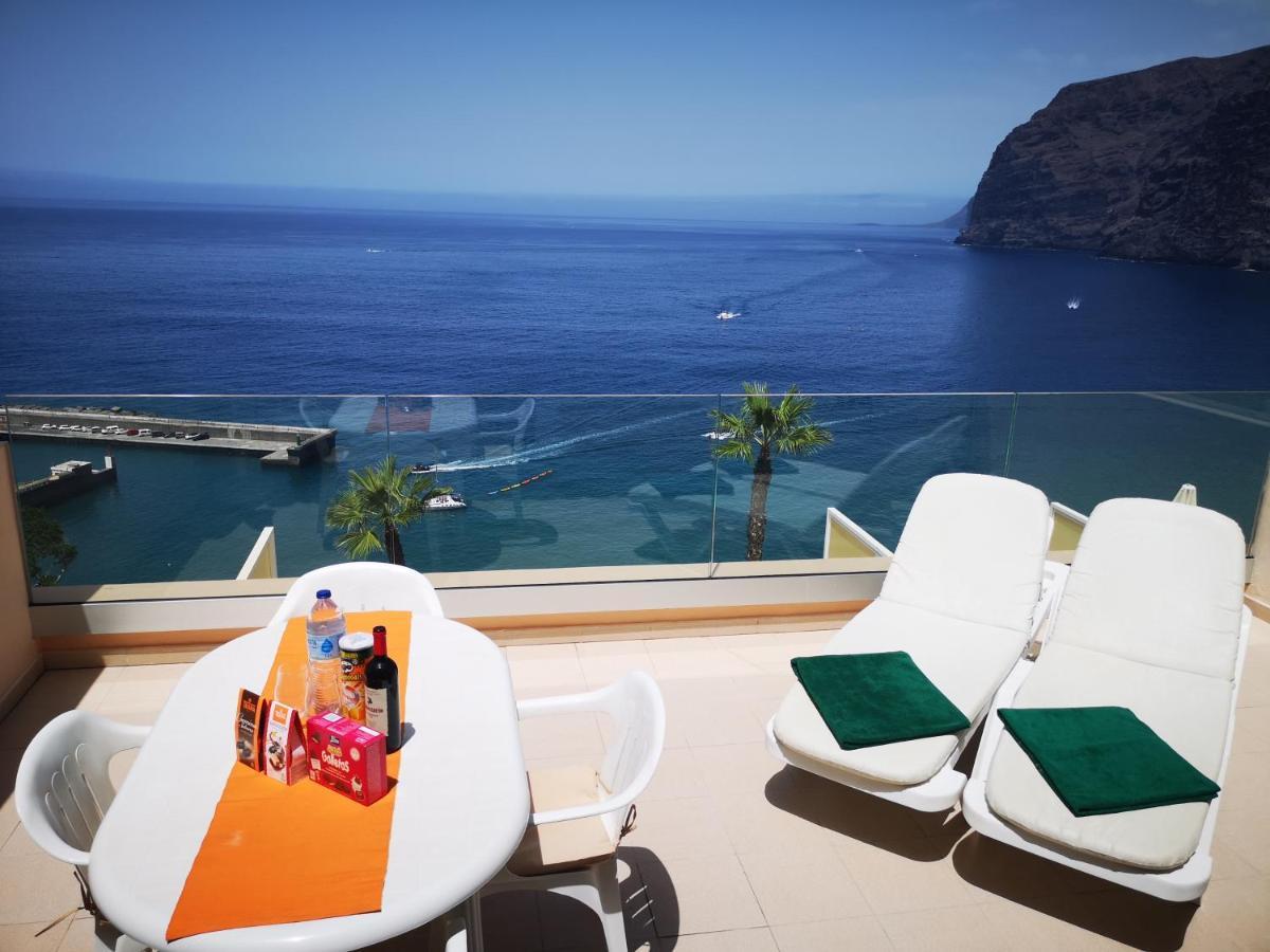Magical Apt. With Sea View & Cliff Acantilado de los Gigantes Exteriör bild
