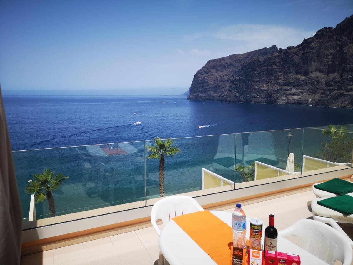 Magical Apt. With Sea View & Cliff Acantilado de los Gigantes Exteriör bild