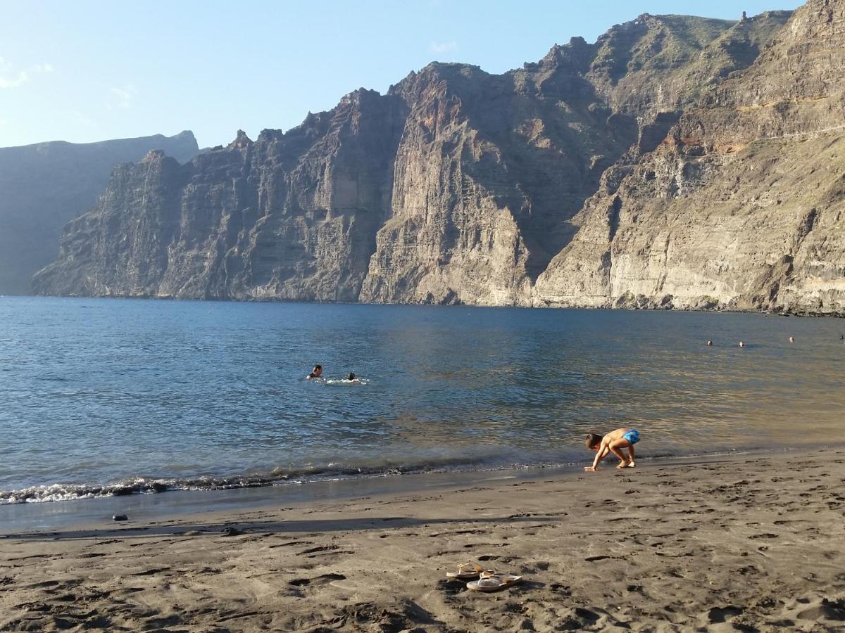 Magical Apt. With Sea View & Cliff Acantilado de los Gigantes Exteriör bild